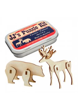 JJ's Wooden Animal Puzzle Kit